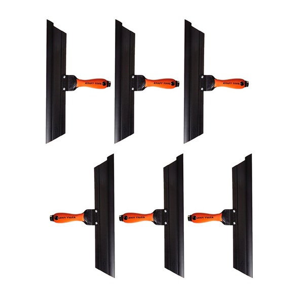 Co. GG244 18 in. Squeegee Trowel, 6PK